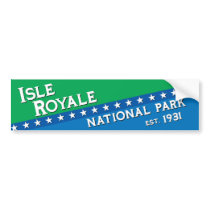 Isle Royale National Park Bumper Stickers