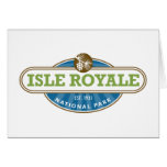Isle Royale National Park - Michigan Card