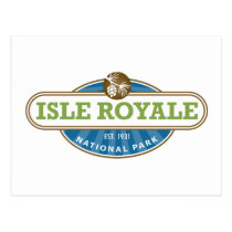 Isle Royale National Park - Michigan postcards