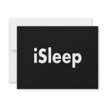 iSleep invitations by tomrent iSleep invitations