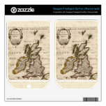 Isles Britanniques - 1700 Nicolas Fils Sanson Map FreeAgent GoFlex Skins