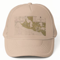 Isles Dernieres to Point au Fer Nautical Chart Hat