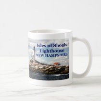 Isles of Shoals Lighthouse, New Hampshire Mug mugs