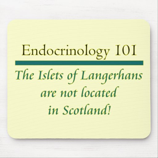 Islets of Langerhans Mousepad