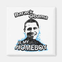 ismyhomeboy - Barack Obama Fridge Magnet
