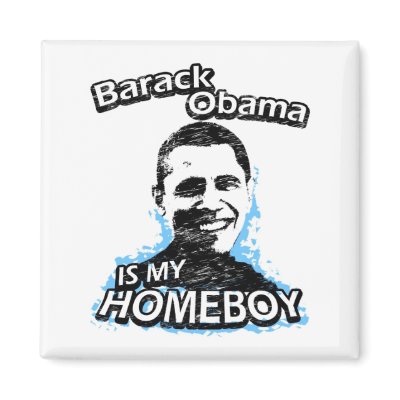 ismyhomeboy - Barack Obama Fridge Magnet by ismyhomeboy