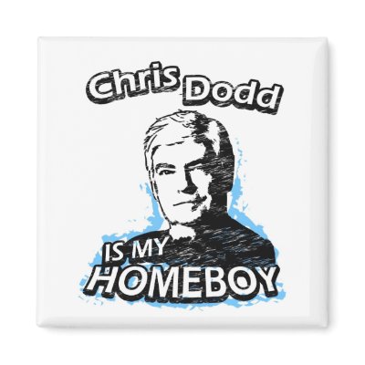 ismyhomeboy - Chris Dodd Refrigerator Magnet by ismyhomeboy