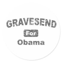 ismyhomeboy - Gravesend For Obama stickers