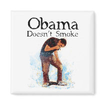 ismyhomeboy - Obama Don't Smoke magnets
