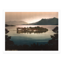 Isola Bella by Moonlight, Lake Maggiore, Italy Post Card
