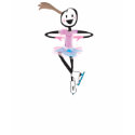 ispin ice skater t-shirts
