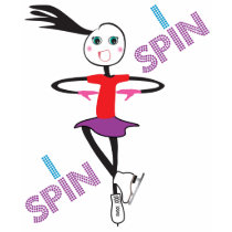 ispin Ice Skating Tee t-shirts by skatingislife ispin Ice Skating Tee t-shirts