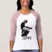 Ladies 3/4 Sleeve Raglan (Fitted)