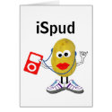 'ispud' humorous parody Card by popiconz 'ispud' humorous parody Card