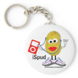'ispud' humorous parody Keychain