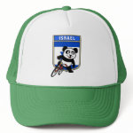 This cute cycling panda stands in front of an Israeli flag with his bike. This original design makes a perfect gift for bicycling fanatics in Israel. Great for everyone who loves cute pandas and biking.