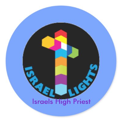 Israel-Final, Israels High Priest Round Sticker by Thomassprag