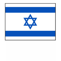 Israel Flag and Map T-Shirt
