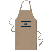 Israel Flag Apron by FlagTshirts Israel Flag Apron