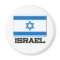 Israel Flag Fridge Magnet