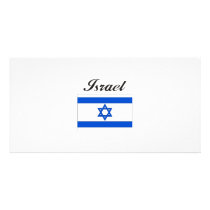 Israel Flag photo cards by EthnoShirts Israel Flag photo cards