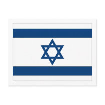 Israel Flag postcards by worldflagtshirts Israel Flag postcards