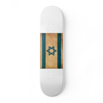Israel Flag Custom Skate Board