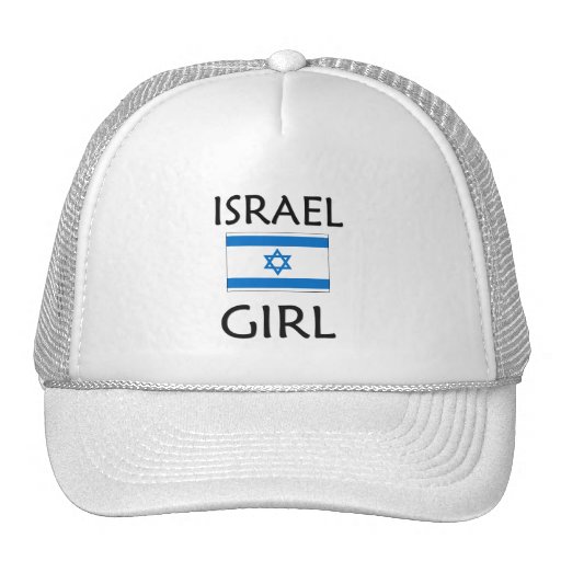 ISRAEL GIRL TRUCKER HATS