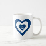 Israel Heart Mug