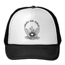 Israel Israeli Army ZAHAL Air Force Emblem Trucker Hat