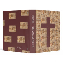 ISRAEL LOAVES and FISHES Avery Binder by danieljm ISRAEL LOAVES and FISHES Avery Binder