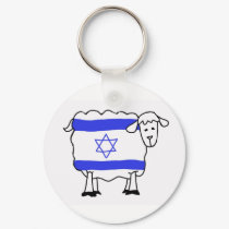 Israel Sheep Nation keychains by sheepnations Israel Sheep Nation keychains