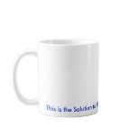 Israel:The Solution to Islamic Terrorism mugs