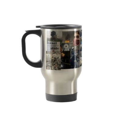 Israel warcrime Travel Cup Mug by TrooperAl