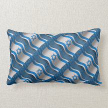 Israel Waving Flag Pillows