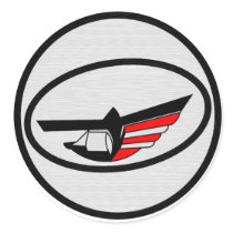 ISRAELI AIR FORCE SQUADRON-LIGHT HELICOPTER SQD. ROUND STICKER