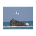 Israeli Flag Postcard by lilman81590 Israeli Flag Postcard