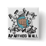 Israeli Security Wall Pinback Buttons