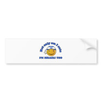 Israeli smiley flag designs bumper stickers