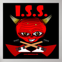 ISS Devil x Explorers (black) Print