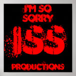 ISS prod. Bloodshed poster posters
