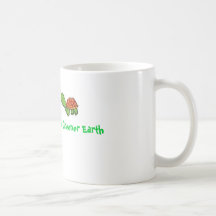 ist1_6027567-tortuga-infantil-1, Go Greener Earth Mug
