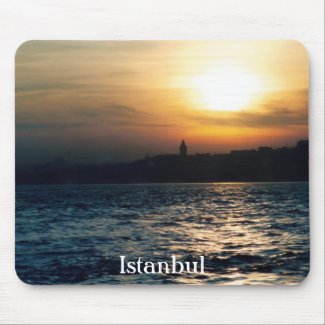 Istanbul Sunset Mousepad mousepad