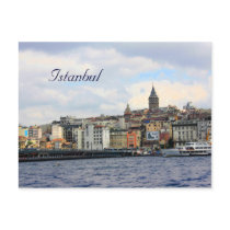 Istanbul View Postcard