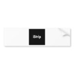 iStrip Bumper Stickers