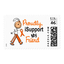 iSupport 1 SFT Leukemia MS Kidney Cancer FRIEND Postage Stamp
