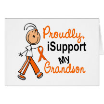 iSupport 1 SFT Leukemia MS Kidney Cancer GRANDSON Card