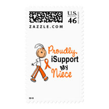 iSupport 1 SFT Leukemia MS Kidney Cancer NIECE Postage Stamps