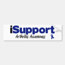 iSupport Arthritis Bumper Sticker