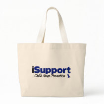 iSupport Child Abuse Canvas Bags